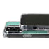Teal and Grey Stripes iPhone 15 Pro MagSafe Case